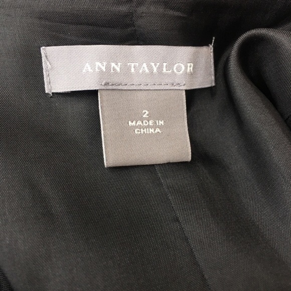 Ann Taylor Canvas Button Detail Skirt - Picture 4 of 4